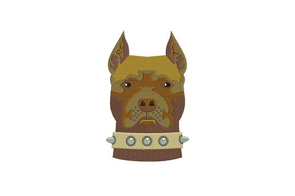 Reviewing the American Pit Bull Head Embroidery Design