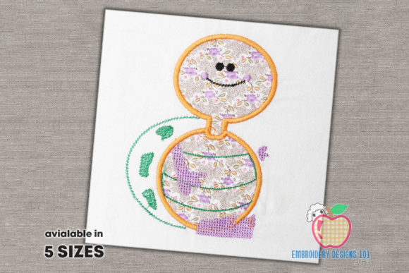Reviewing the Cute Cartoon Turtle Applique Design
