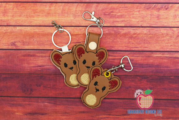 Reviewing the Fluffy Degu ITH Key Fob Pattern