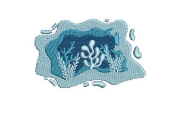 Undersea Coral Reef: A Holiday Embroidery Review